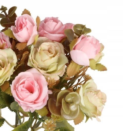 SZTUCZNE KWIATY JAK ŻYWE ROŚLINY RÓŻA RÓŻE BUKIET Marka Deko