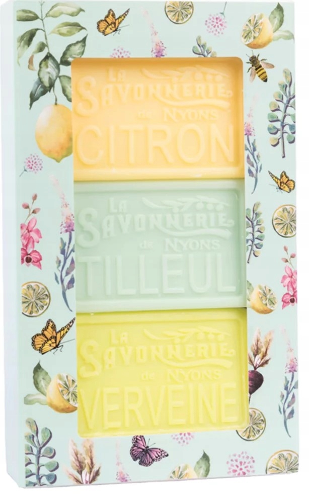 Sada 3 marseillských mýdel La Savonnerie de Nyons, 3 x 100 g.