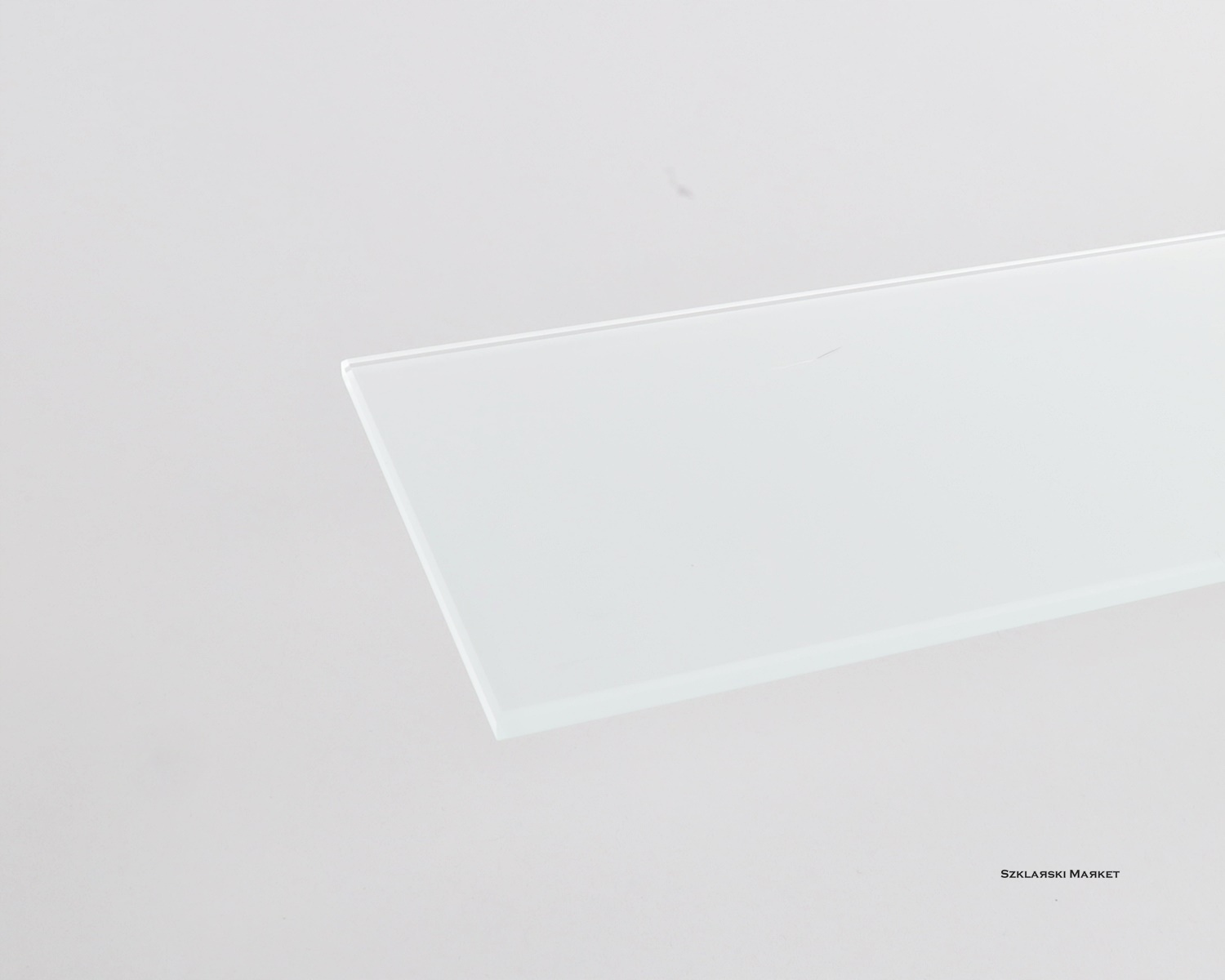 

Półka szklana matowa satyna 6 mm 12x50 cm