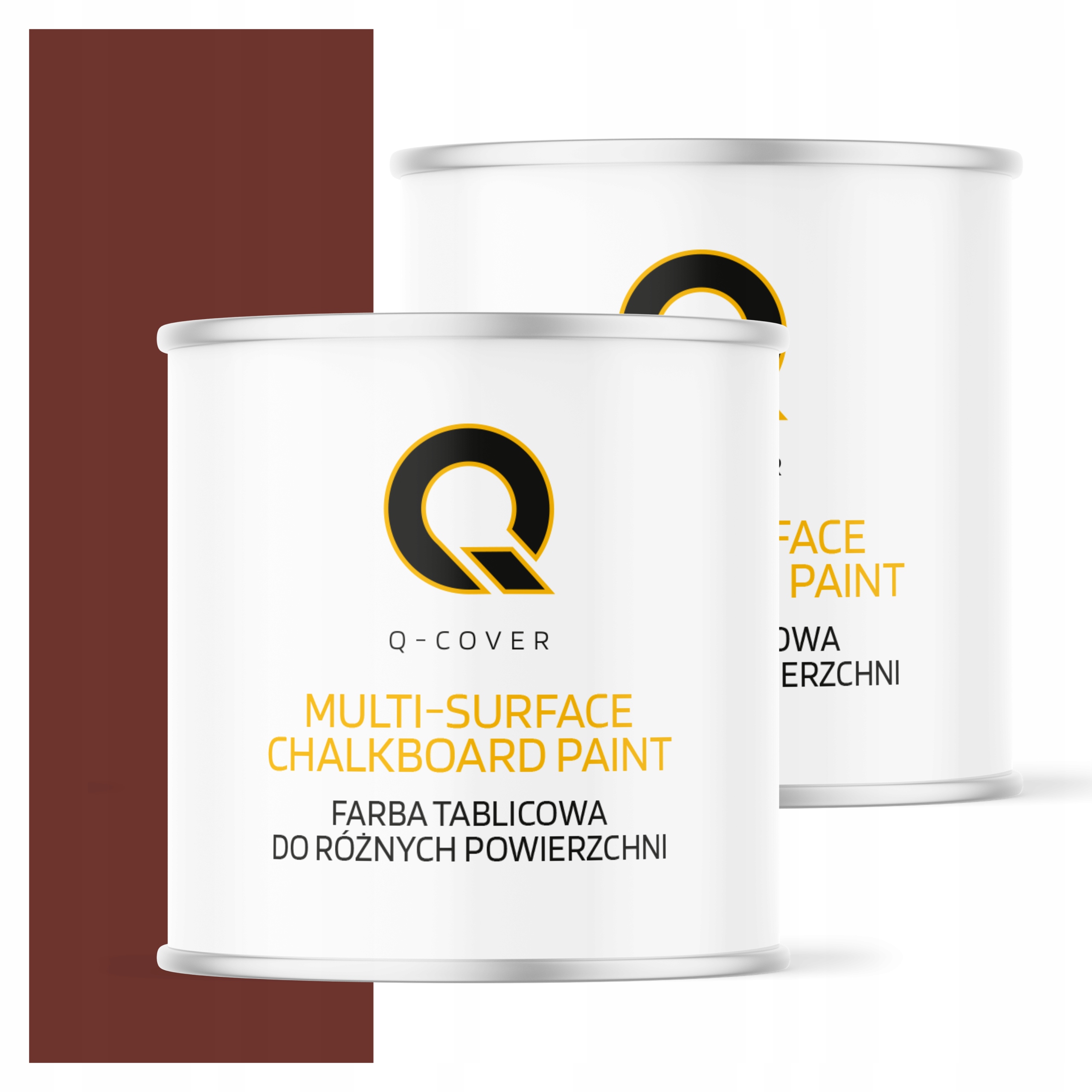 Dekoratívna tabuľová farba Dobre kryjúca 2,5L Farba Čerešňová RAL3009 Mat