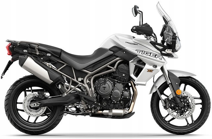Samolepky Juula Pro Triumph Tiger 800 Xrt 2018-2020 Bílé
