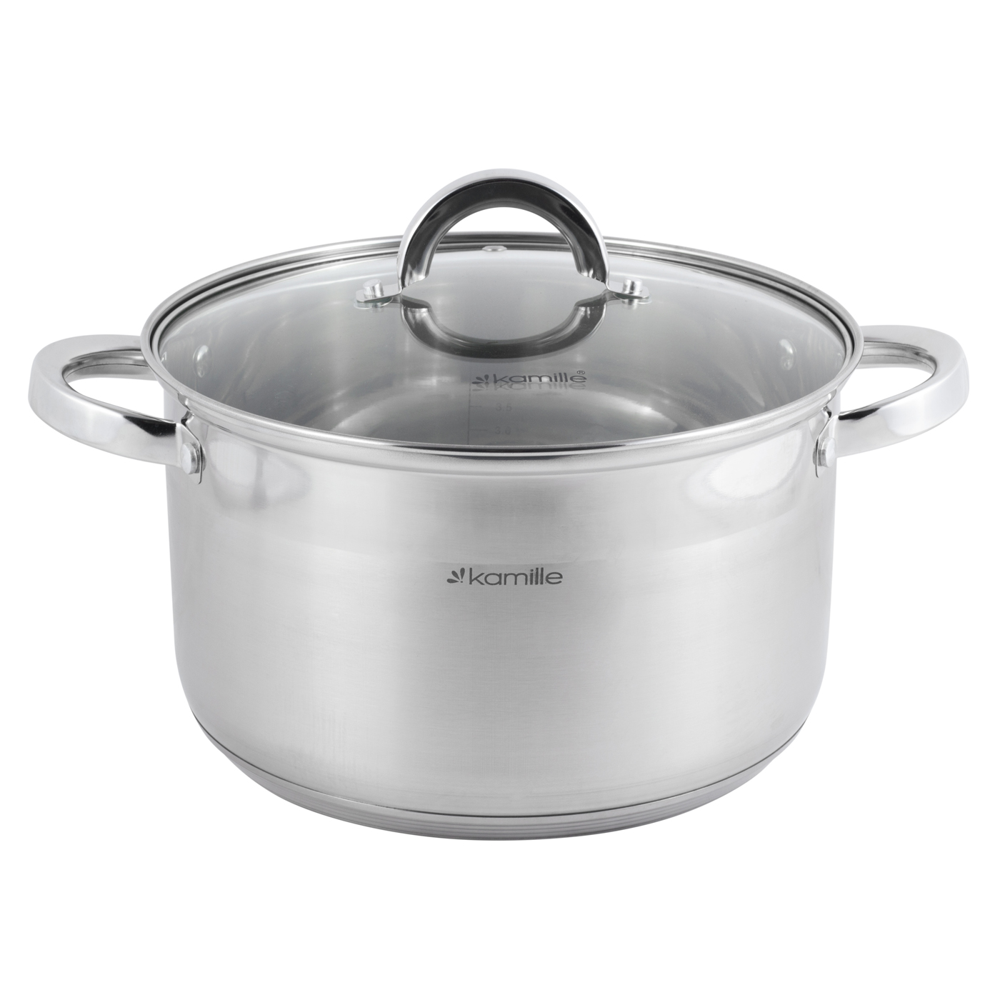 ZESTAW GARNKÓW ZE STALI POKRYWKI RONDEL 8 el. Liczba elementów w zestawie 8