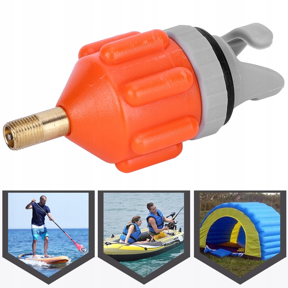 2 SZT. ADAPTER PRZEJŚCIÓWKA DO POMPOWANIA DESKI SUP WENTYL SAMOCHODOWY Model 122