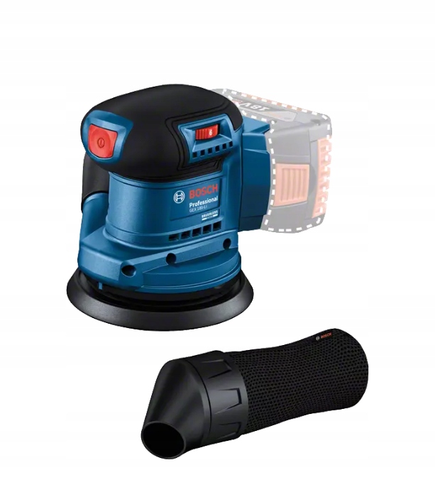 

Bosch Szlifierka Mimośrodowa Aku 18V Gex 185-LI