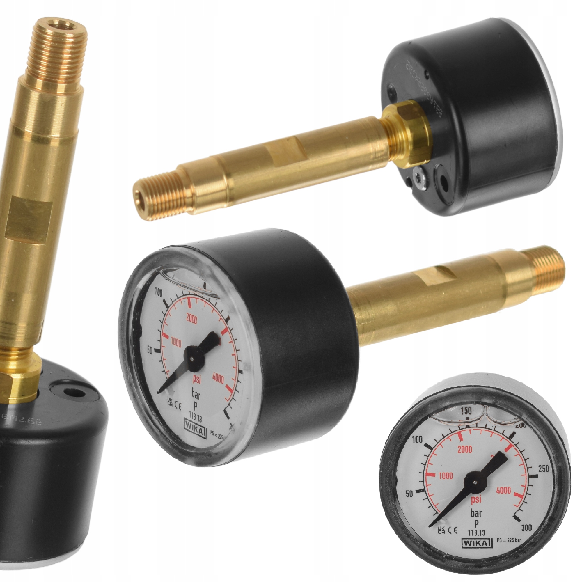 Tlakový manometr 1/8" pro myčku Karcher Hd 6/15 C Plus 7/15 C 7/18 C