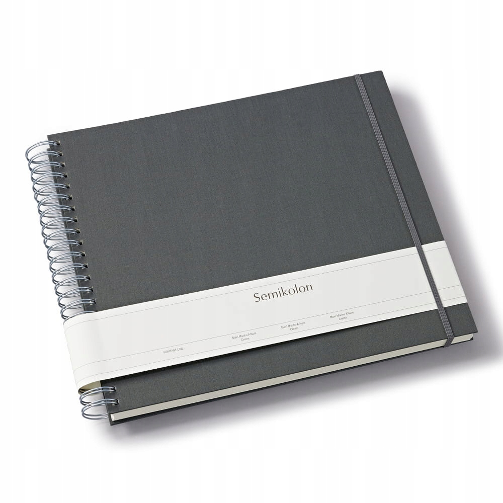 Album Semikolon Maxi Mucho, krémové listy, lava stone