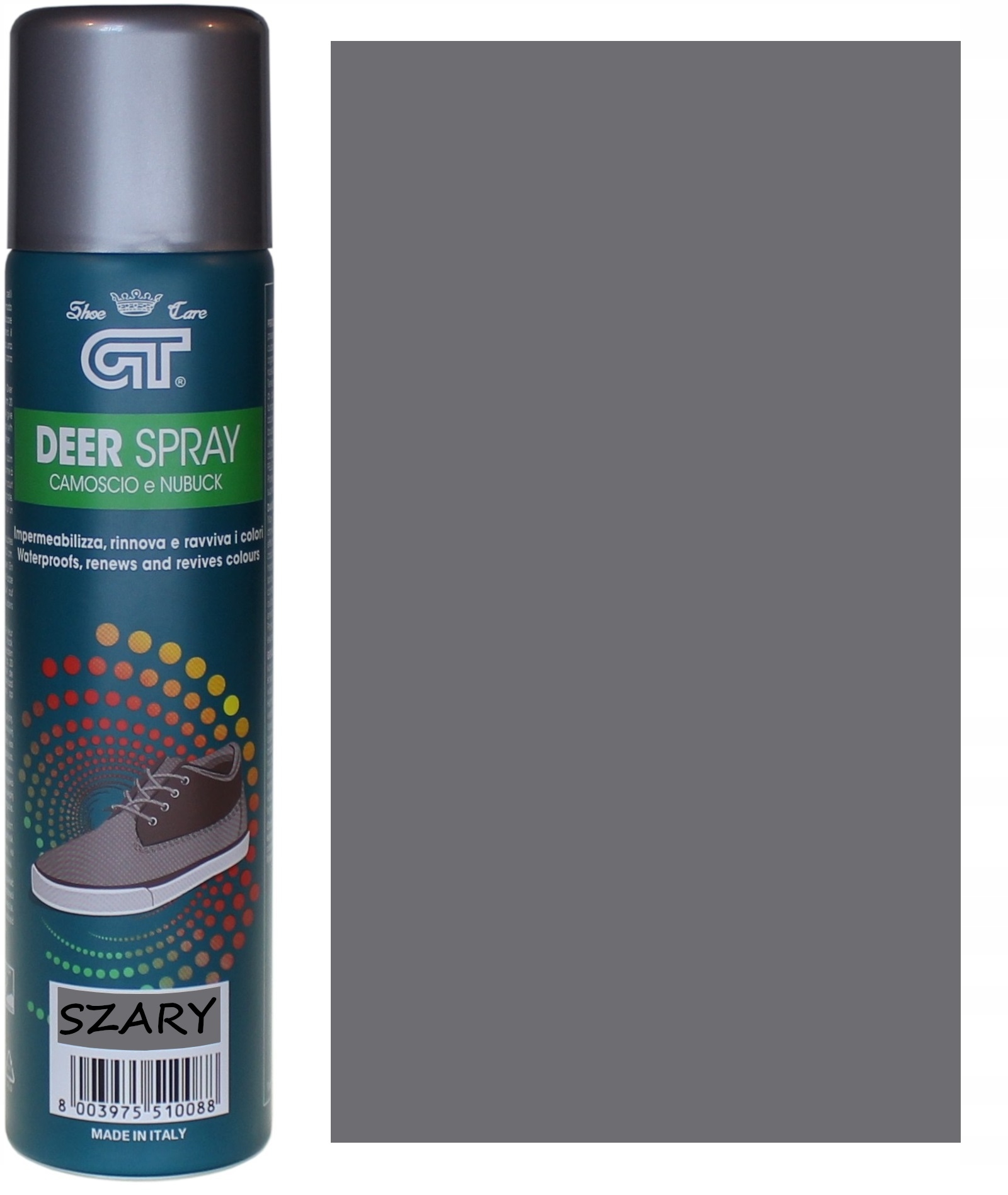 

Farba Pasta Renowator Spray Do Zamszu Nubuku Butów