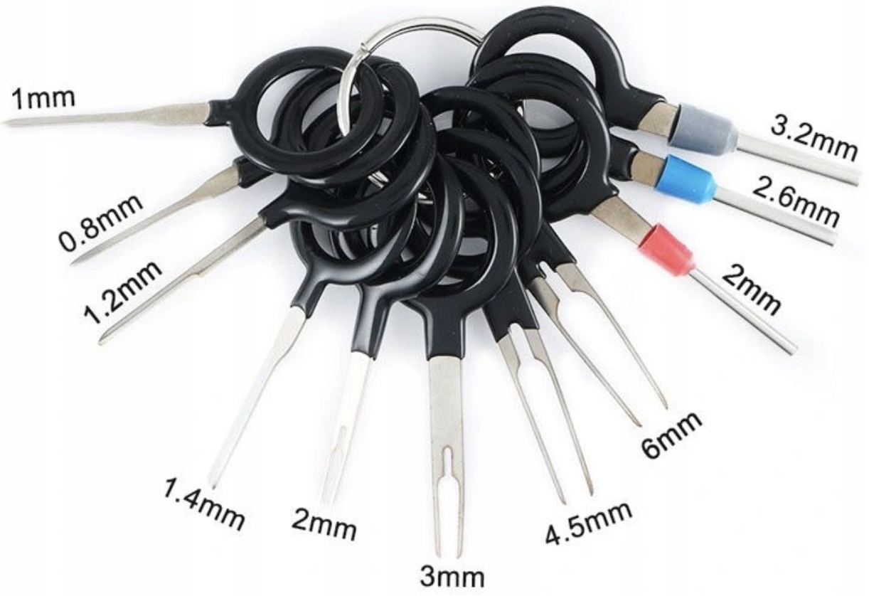 WYJMAKI PINÓW KLUCZE DO DEMONTAŻU KOSTEK KONEKTORY Kod producenta WYJPIN