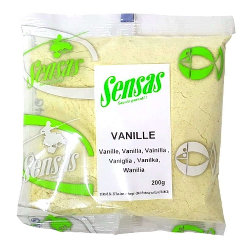 Atraktor Aromat Do Zanęt I Przynęt Sensas Vanille Wanilia Naturalna 200g