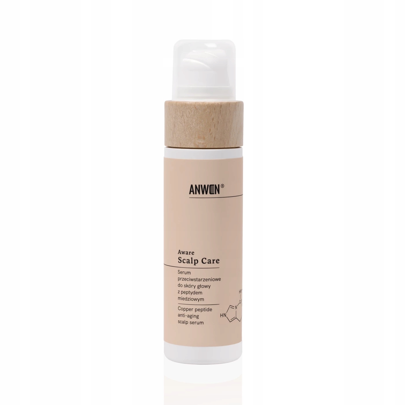 Anwen Aware Scalp Care sérum proti stárnutí pokožky hlavy s peptidem m