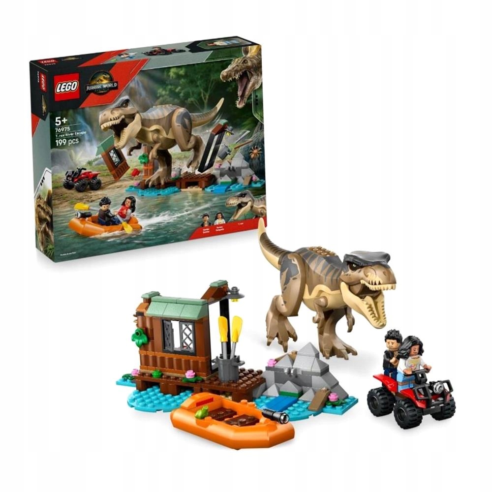 Lego(r) Jurský Svět 76975 Útěk Po Řece