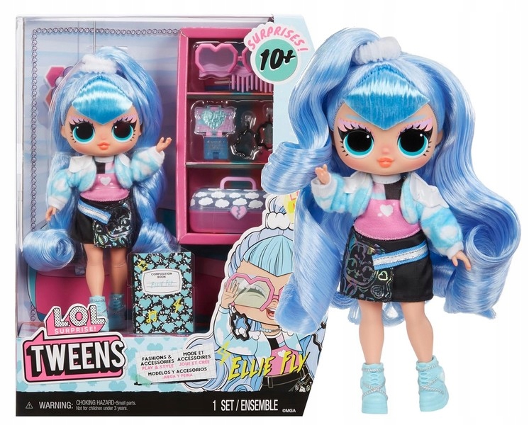 LOL SURPRISE TWEENS MODNA LALKA ELLIE FLY + akcesoria 591689