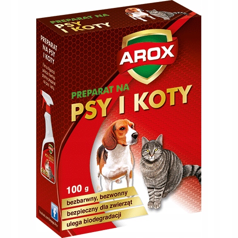 

Arox Środek Preparat odstraszacz na psy koty, 100g