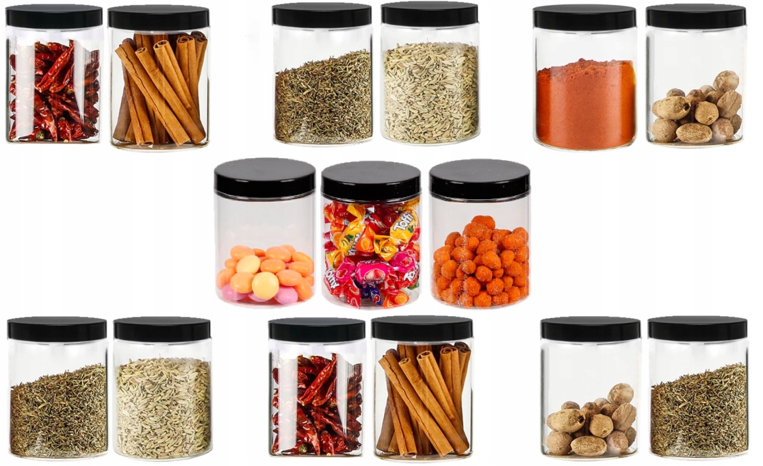 

Słoik Plastikowy 300ML Na Żywność Płyny 15 Sztuk