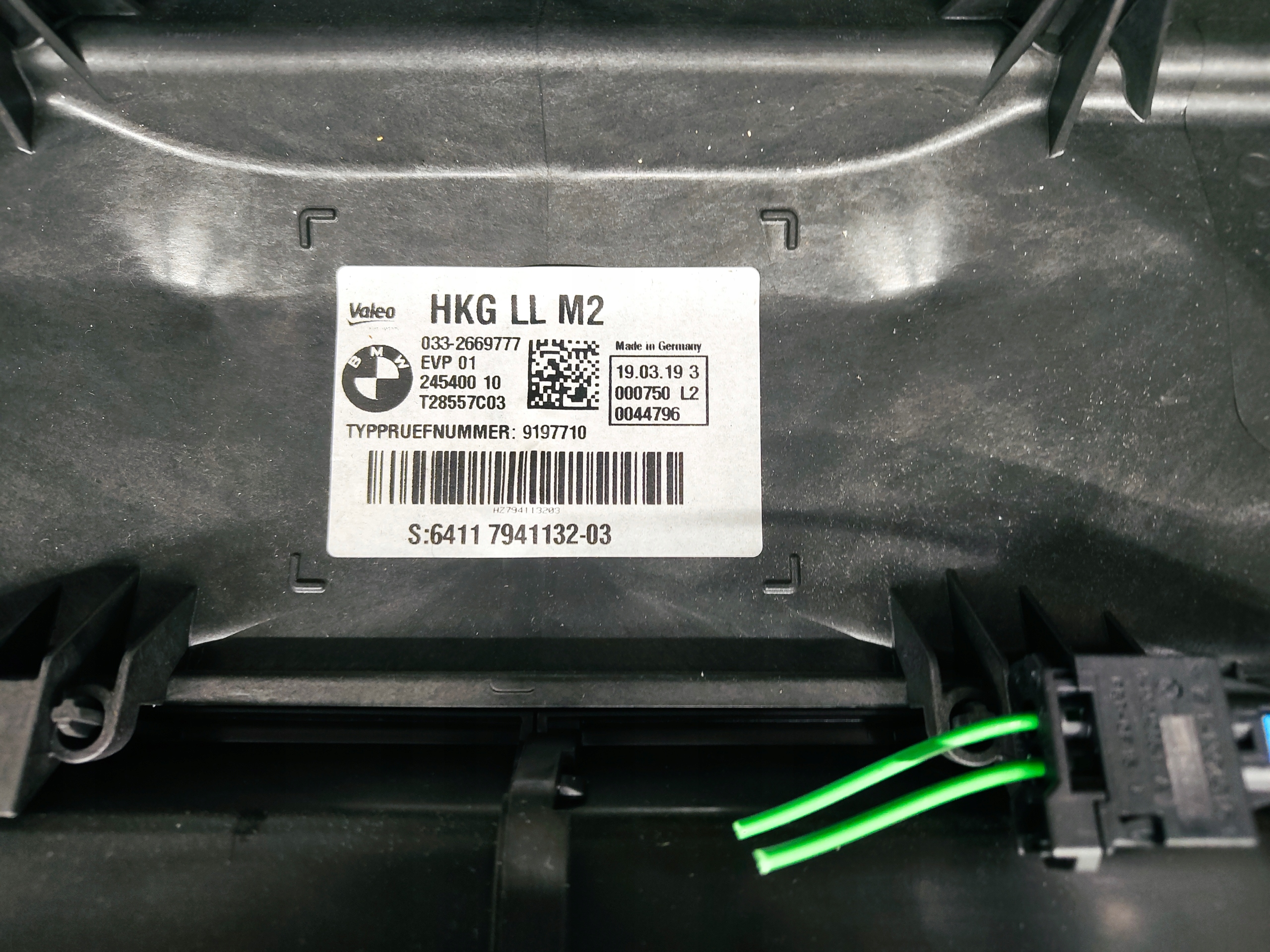 BMW M2 F87 heater LHD 7941132