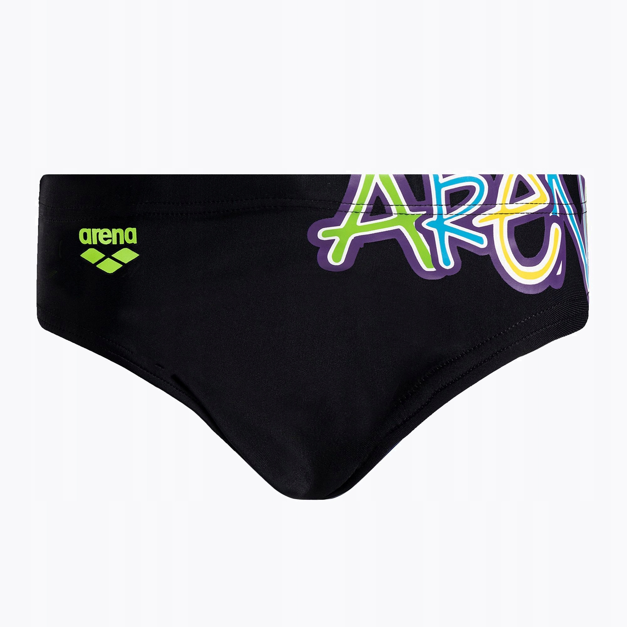 Slipy kąpielowe dziecięce arena czarne 128