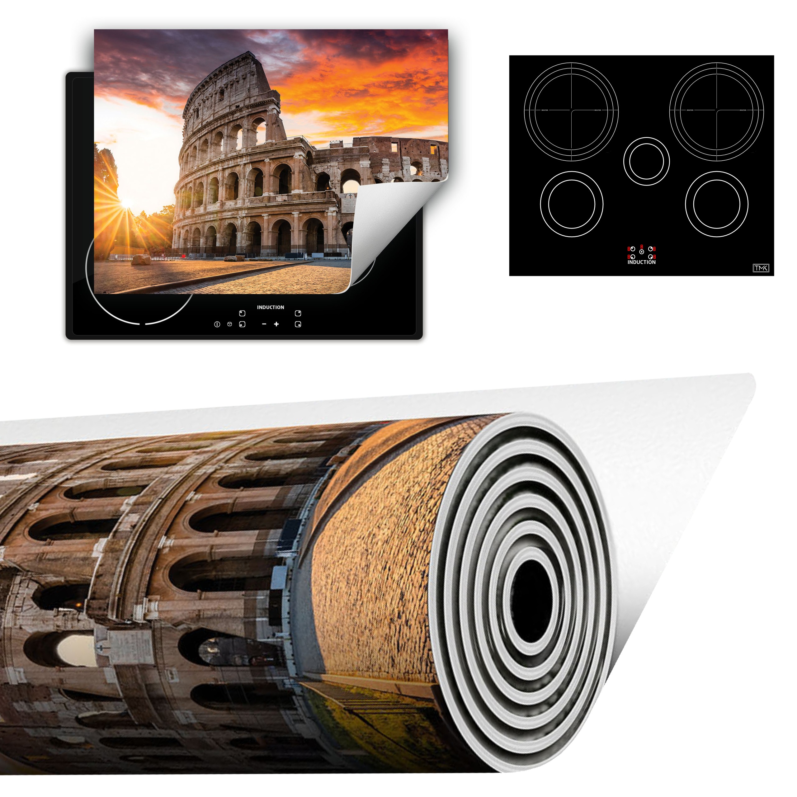 Vinylová Podložka Do Kuchyně Více Místa 70x52 Koloseum