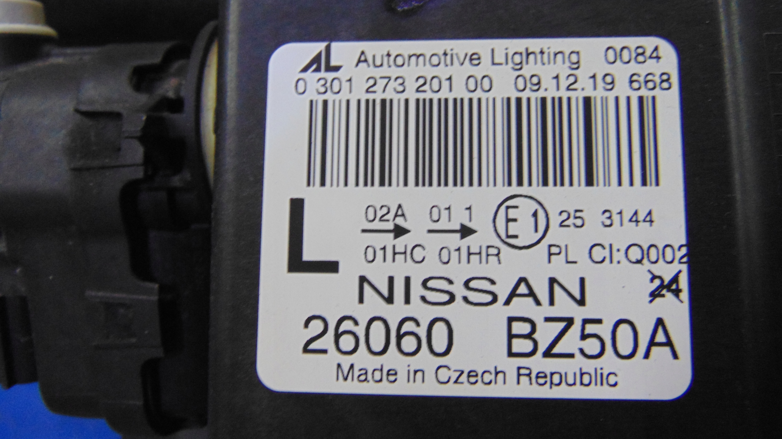 light left front EU RENAULT MASTER III OPEL MOVANO B NISSAN NV400