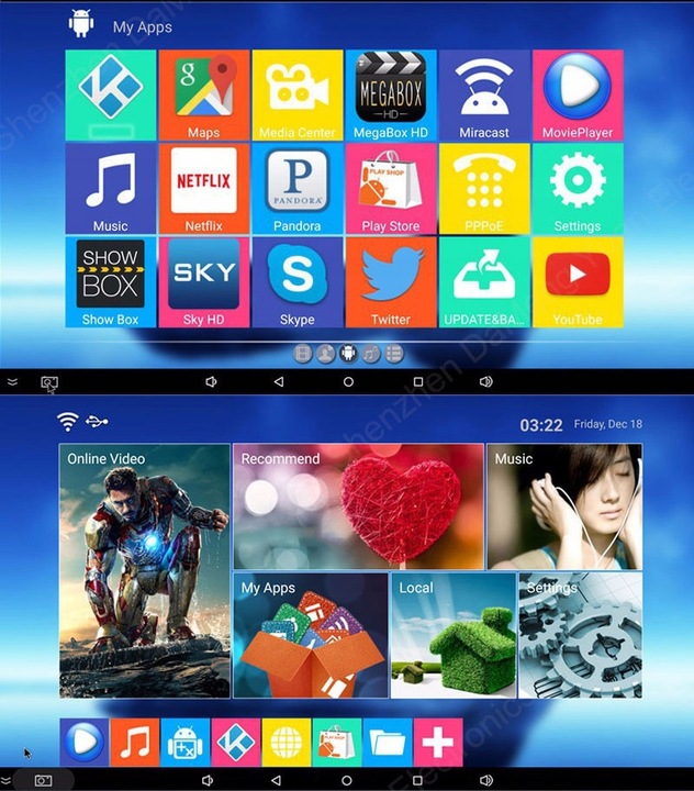 ANDROID SMART TV BOX 8GB PRO 4K DEKODER NETFLIX YOUTUBE CHROMECAST Marka inna