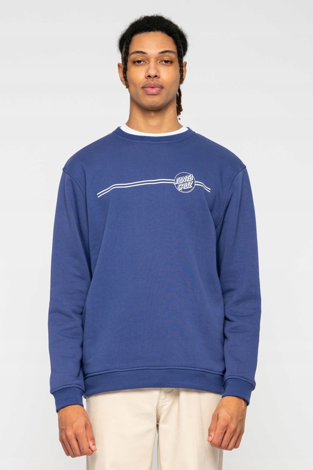Pánská mikina Santa Cruz Opus Dot Stripe Crew