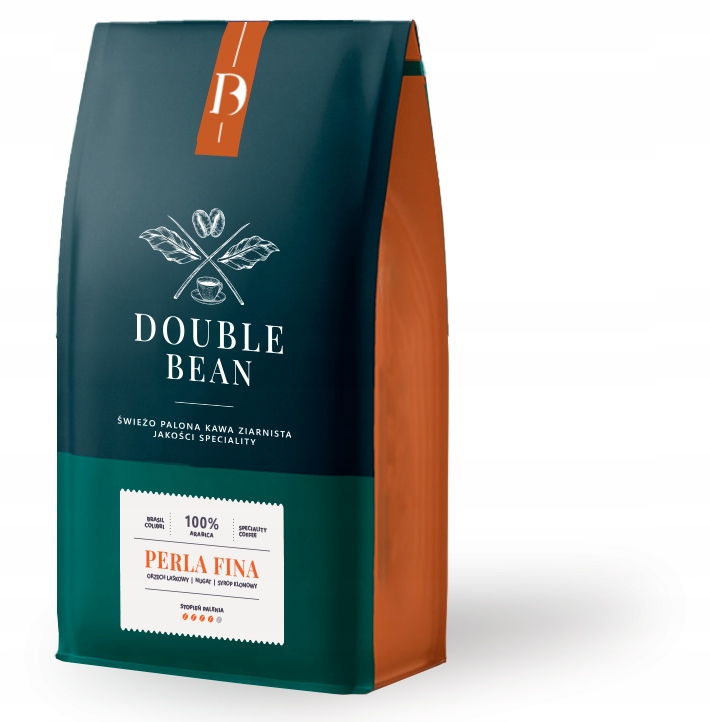 Kawa ziarnista Arabica Double Bean Perla Fina 1000 g