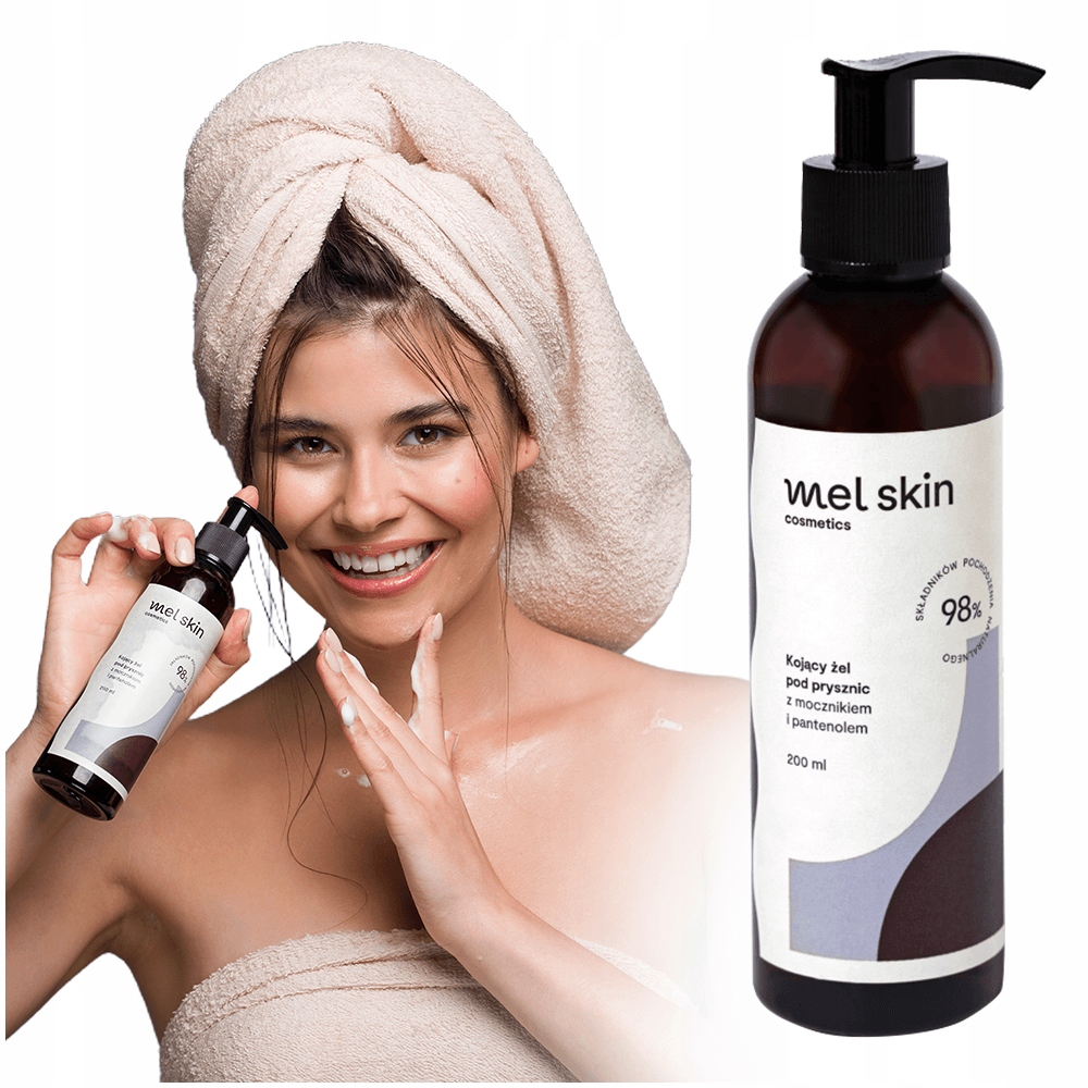 

Mocno nawilżający żel pod prysznic Mel Skin 200 ml
