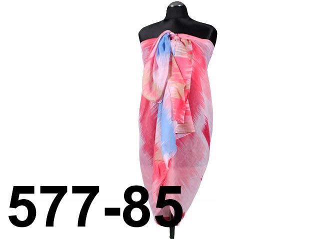 CHUSTA PLAŻOWA PRZEWIEWNE PAREO WZORY LATO 577-85