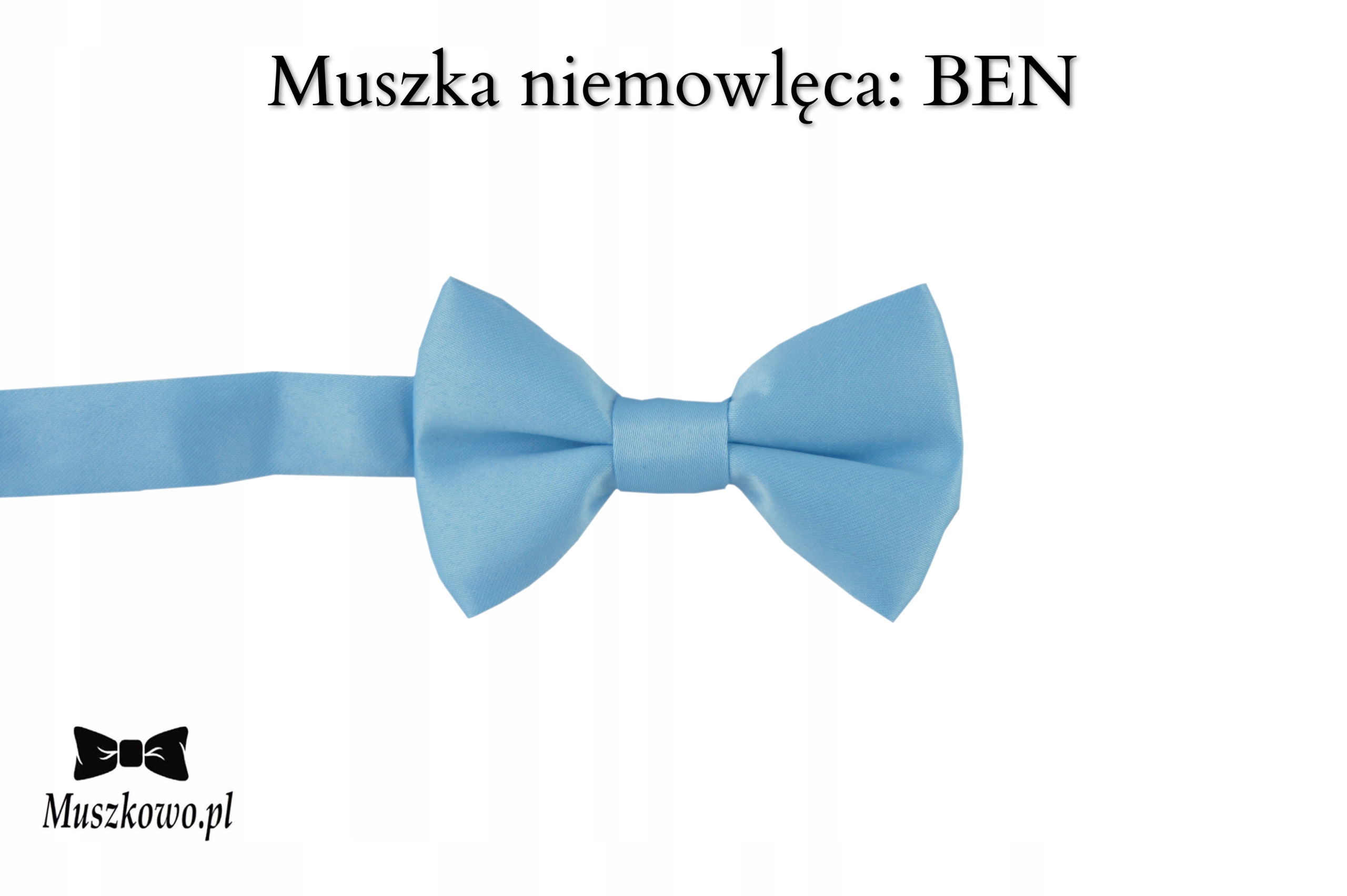 Szelki i muszka niemowlęca turkusowe WZORY-WYBÓR! Kolor niebieski