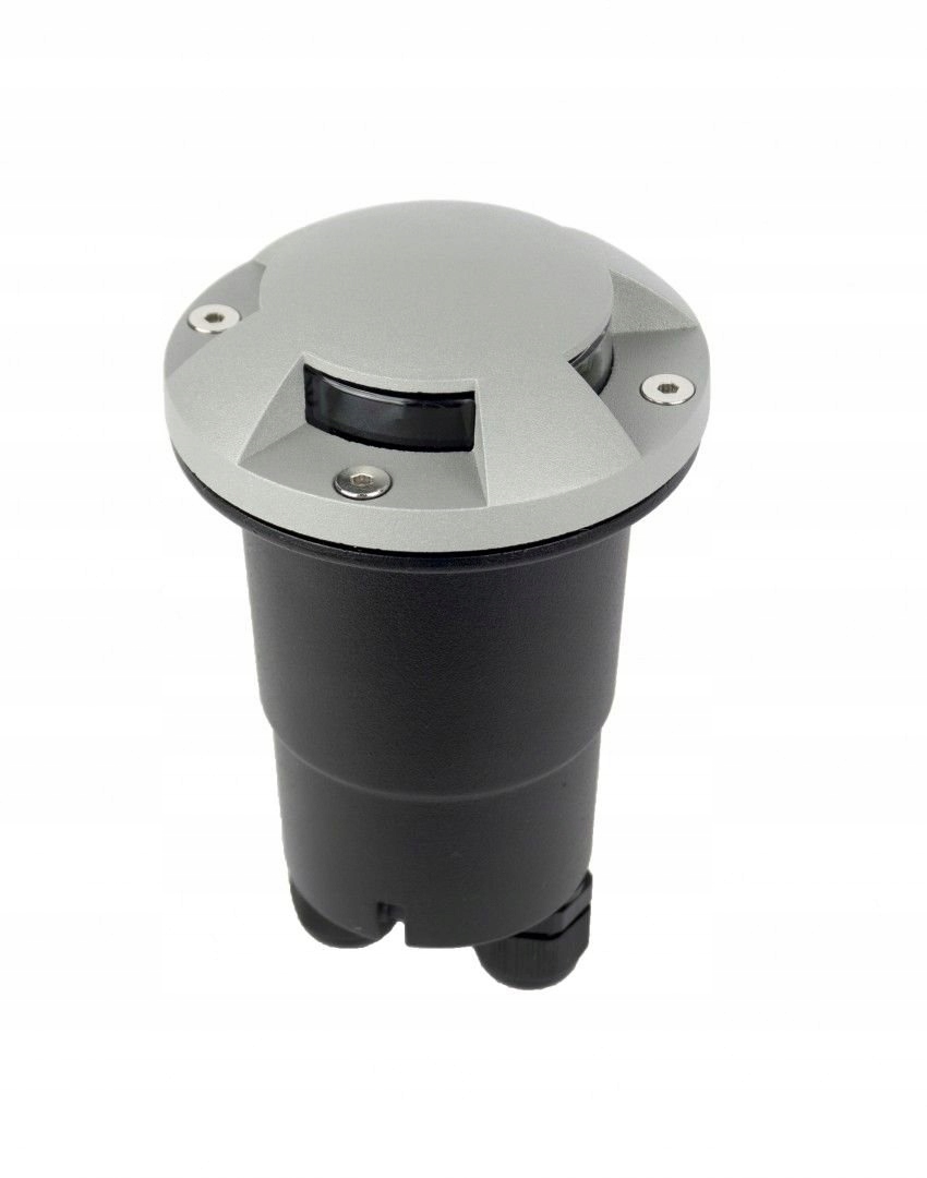 Nájezdová lampa voděodolná, kulatá, konvexní, 35 W