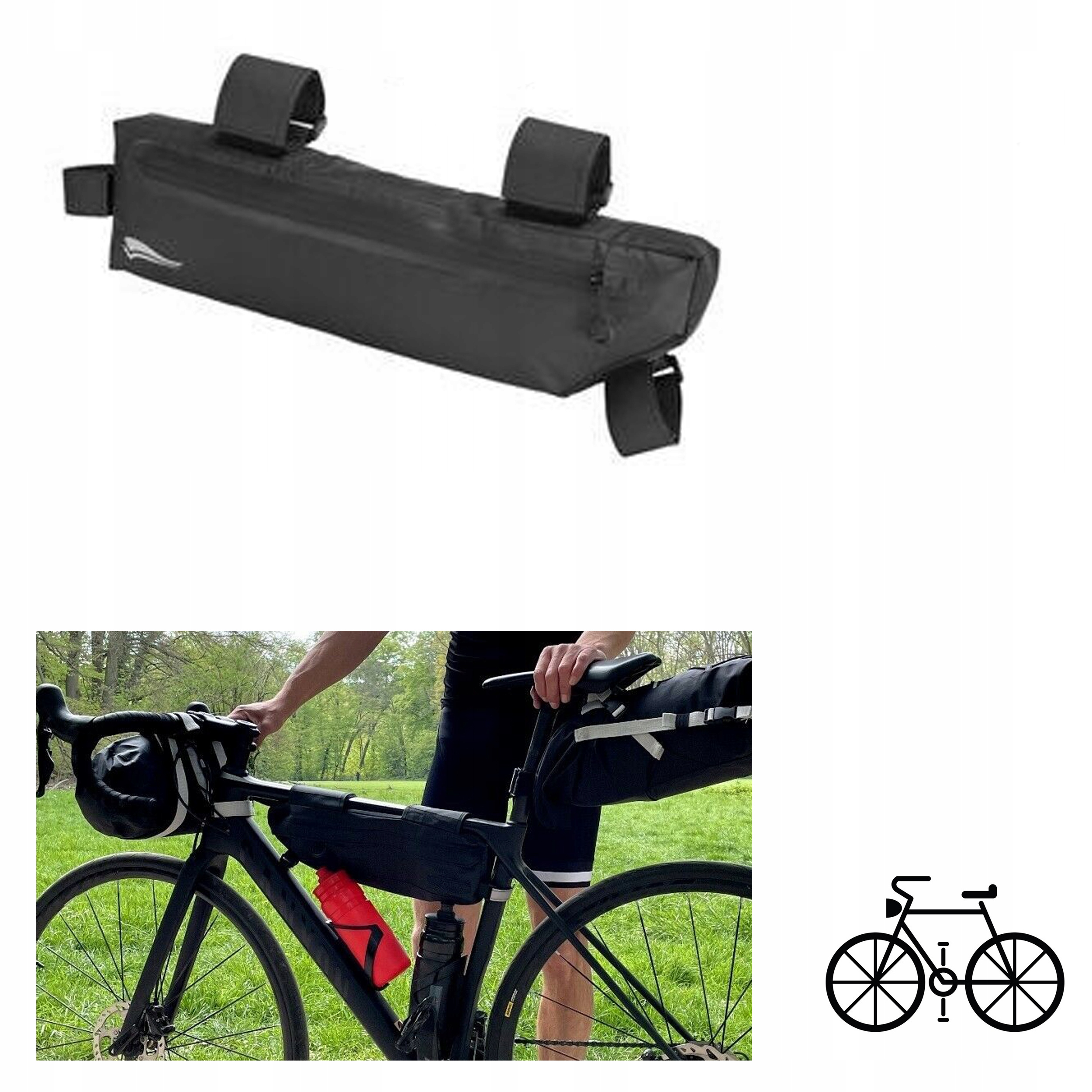 

Sakwa torba rowerowa Na Ramę Wodoodporna Dry Bag