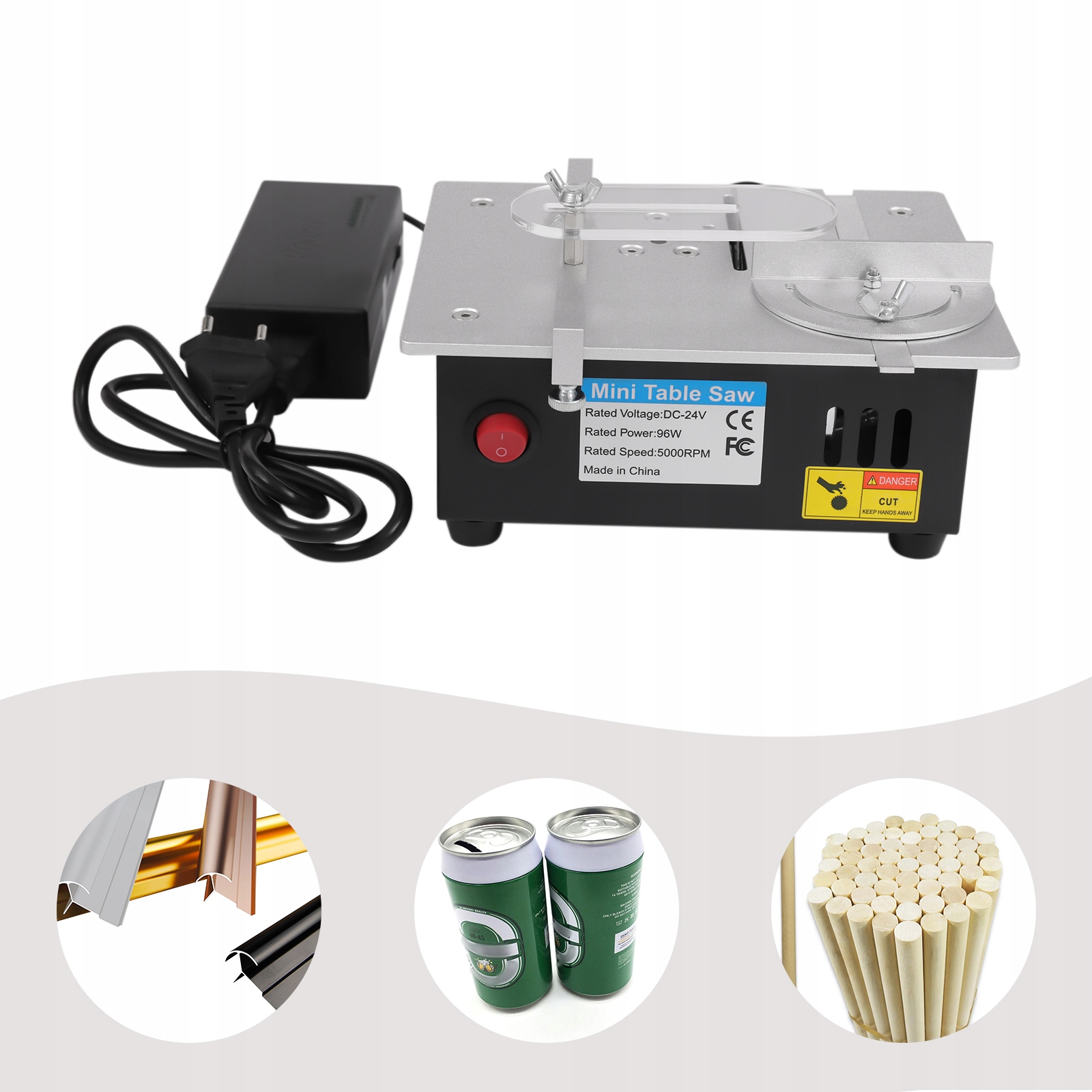 NAJMOCNIEJSZA KRAJZEGA PIŁA STOŁOWA PILARKA MINI EAN (GTIN) 6976084874049