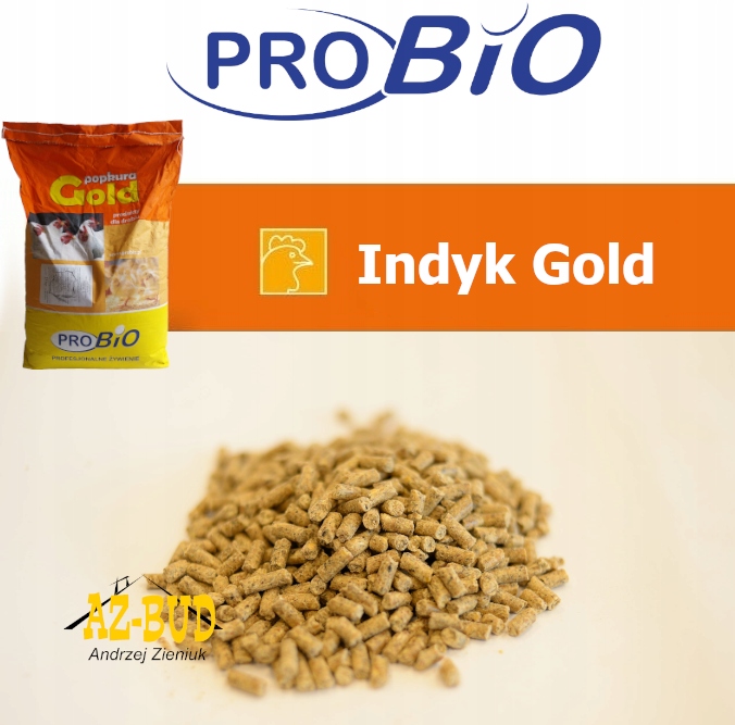 ProBio Pasza pełnoporcjowa dla Indyków Indyk Gold 25kg Kod producenta Indyk Gold 2