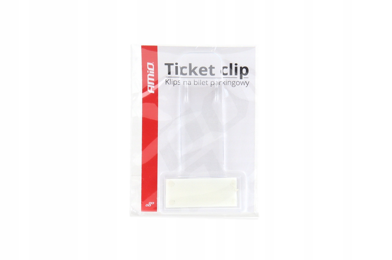 UCHWYT KLIPS NA BILET PARKINGOWY LEGITYMACJĘ SZYBĘ Rodzaj wieszaki