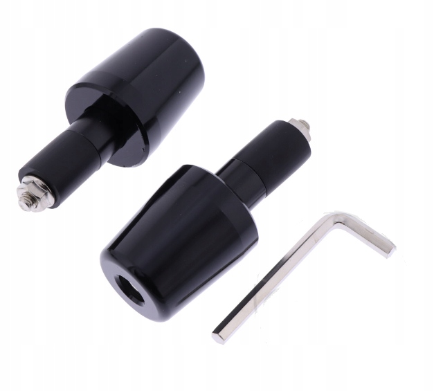 

Końcówki kierownicy Jmp 283g stalowe czarne 17mm