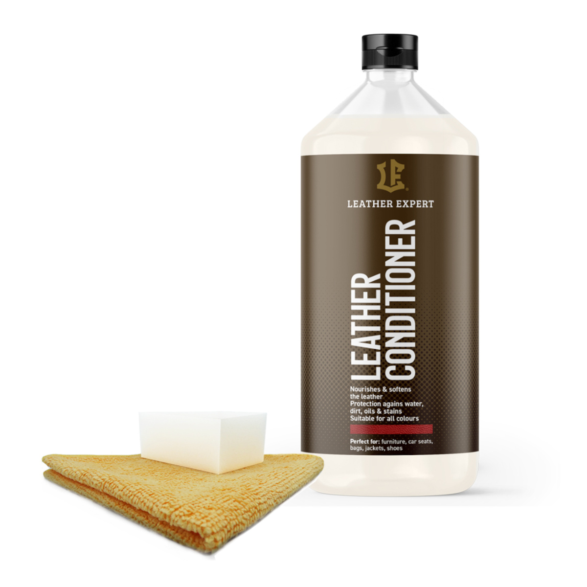 Interior Kit do pielęgnacji skóry 2x 1000ml Waga produktu z opakowaniem jednostkowym 3 kg