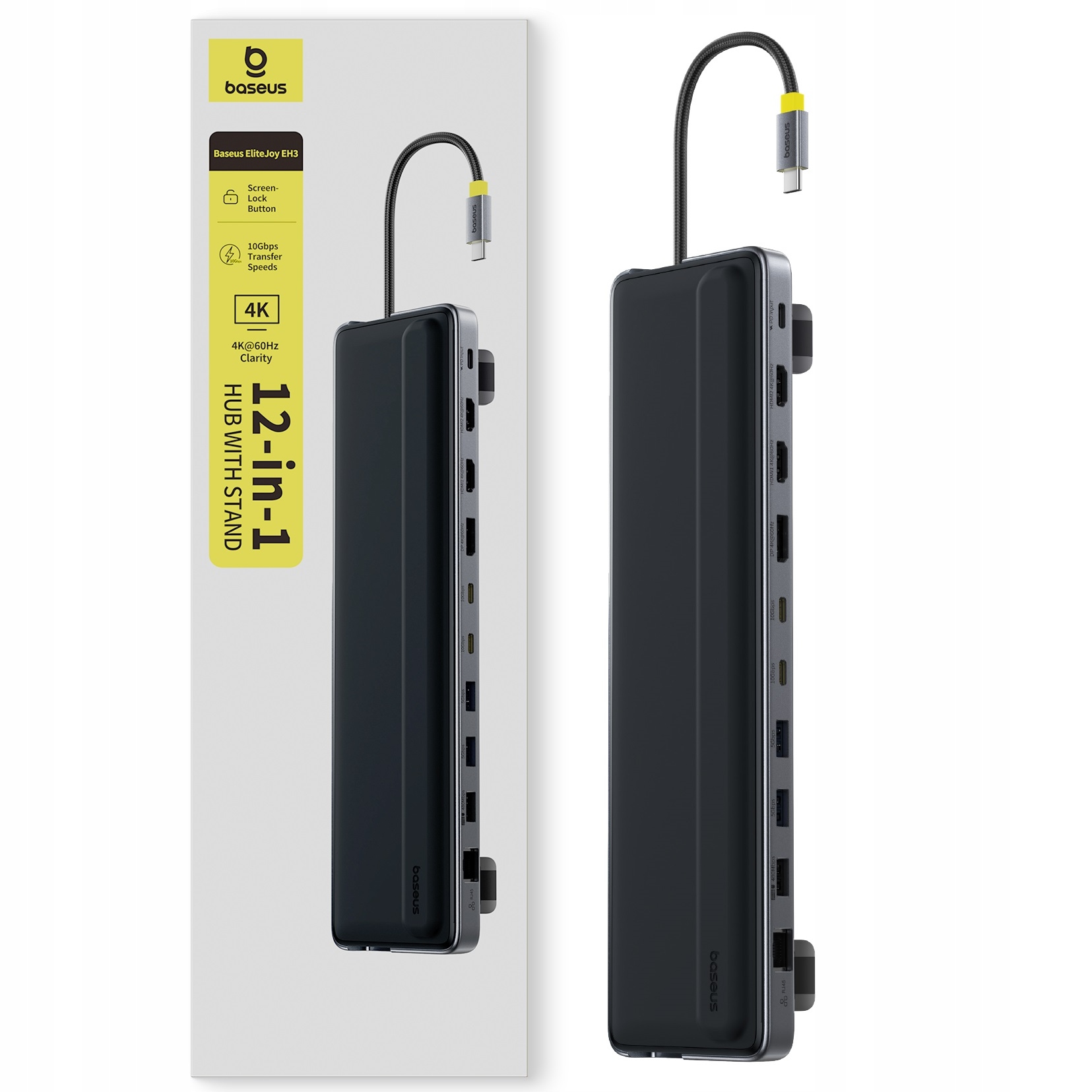 Hub Usb Baseus B0114200 12 portów