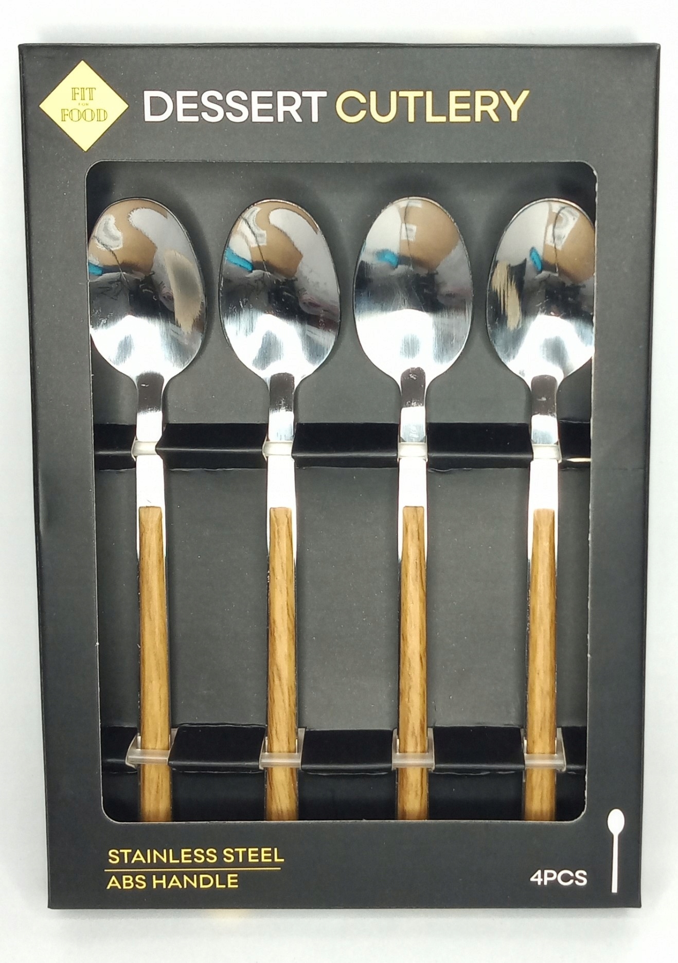 

Łyżeczki Deserowe O Ponadczasowym Wzorze Brązowe 4