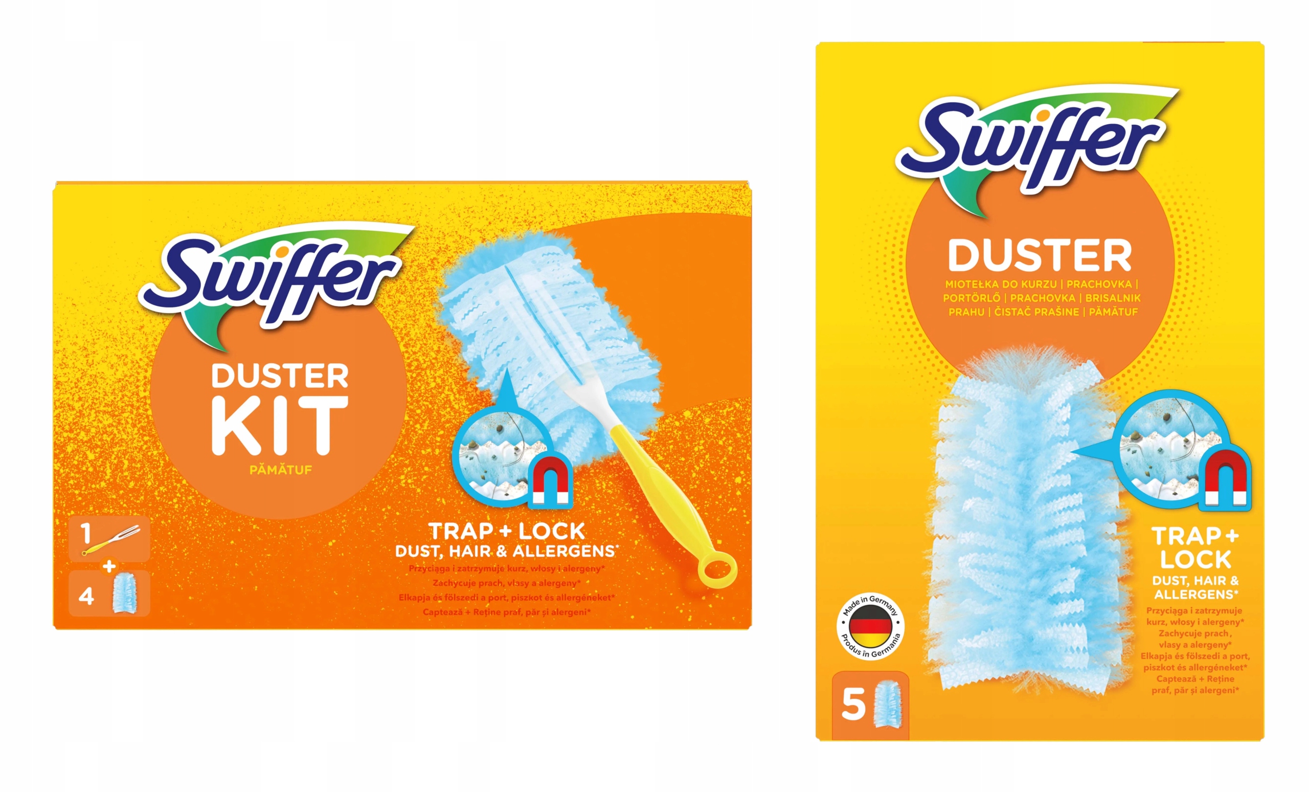 

Swiffer Duster Zest 1+4+5 Zbiera Kurz i Sierść