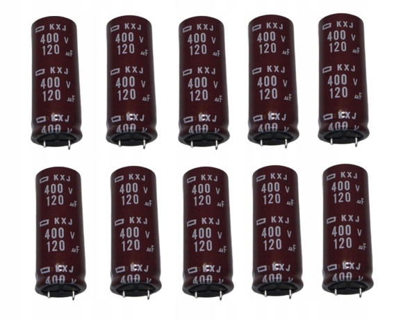

Kondensator Elektroniczny 400 V/120uF 16x41 mm