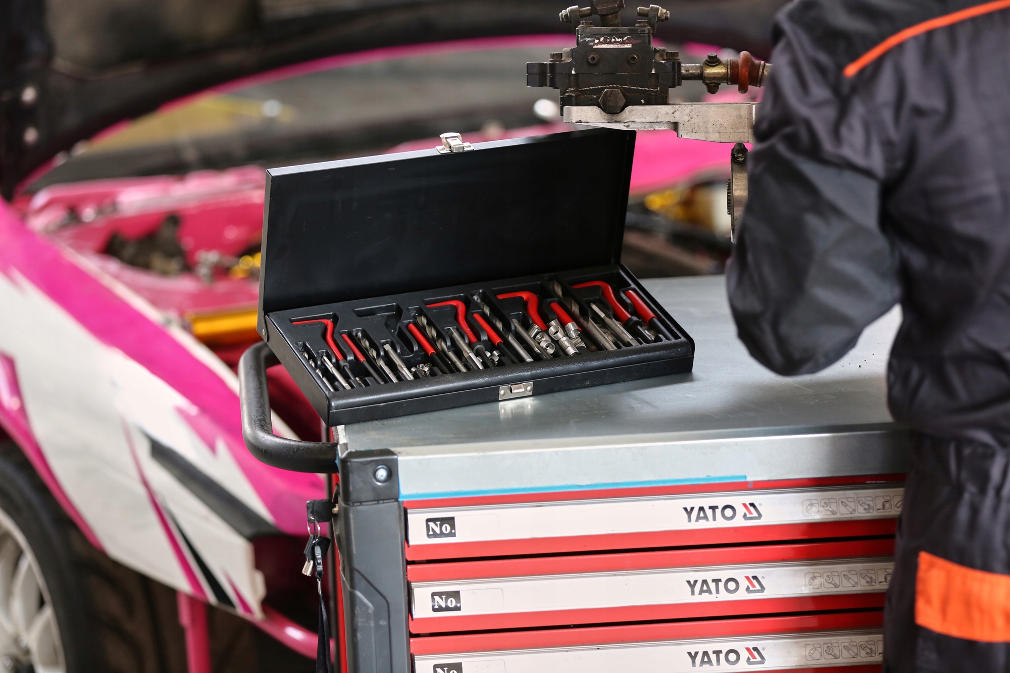 ZESTAW DO NAPRAWY GWINTOW M5 M12 26 ELEMENTOW Brand Yato