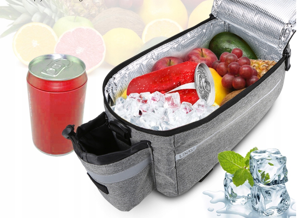 TORBA ROWEROWA NA BAGAŻNIK SAKWA ROWER ETUI KUFER TYLNA TERMICZNA LAMPKA Rodzaj tylna