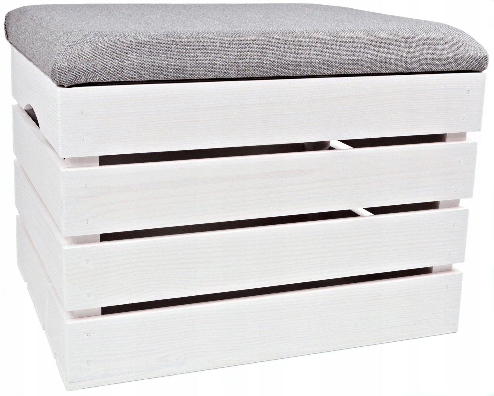 Taburet Dřevěná Krabička Stylový Kufřík Sedák