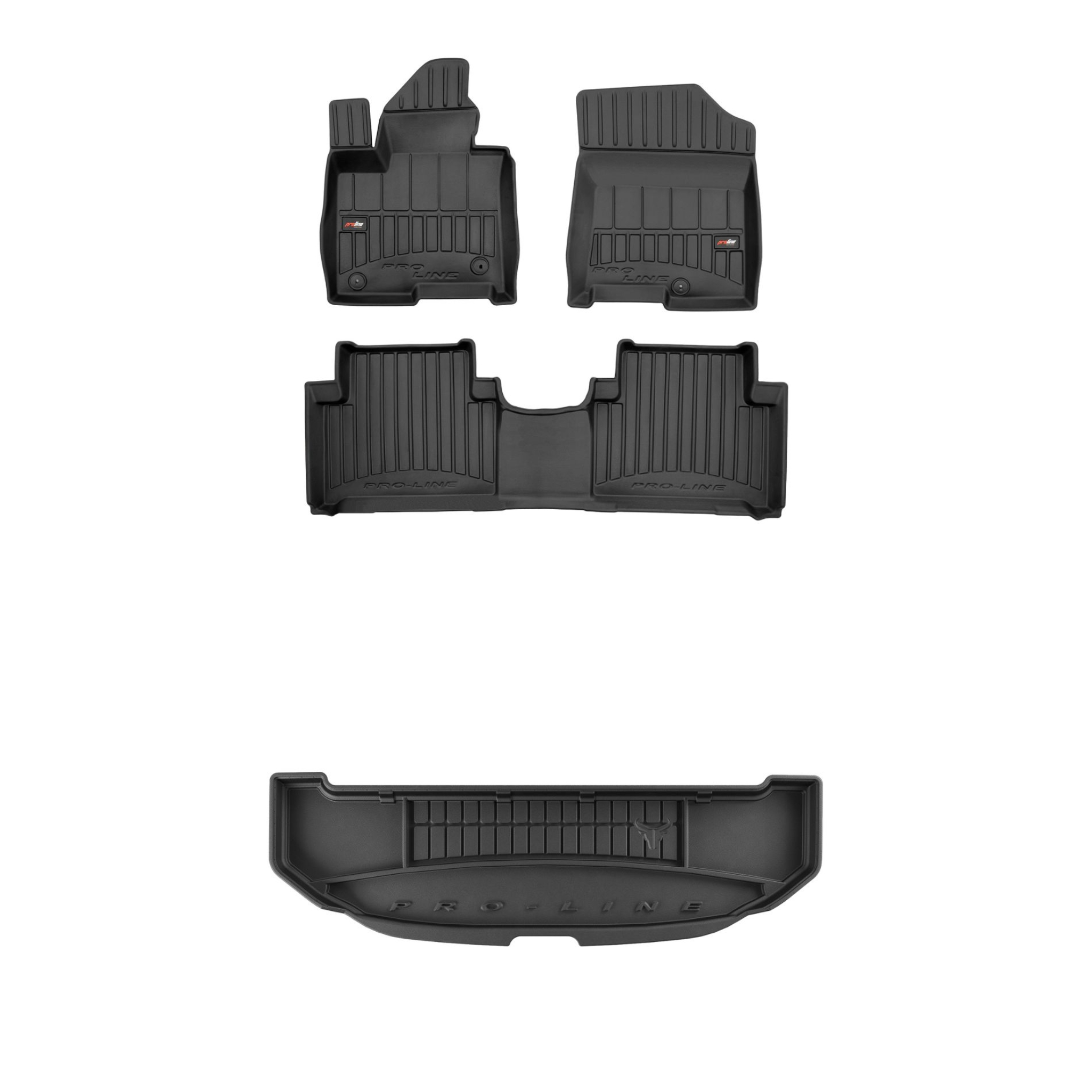 Sada gumových kobercov a rohoží pre Kia Sorento IV XL od roku 2020