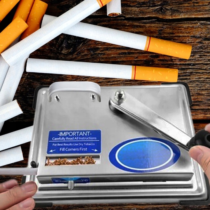 TŁOKOWA MASZYNKA NABIJARKA DO PAPIEROSÓW GILZ 8MM Kod producenta 737531