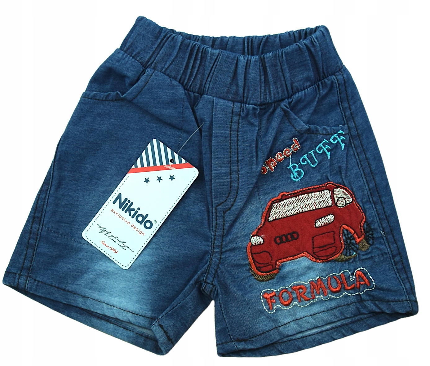 

Spodenki Na Lato Samochód Jeans Czerwony 74