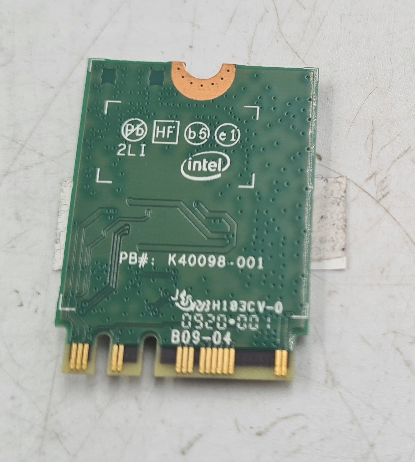 Karta sieciowa WiFi 6 Intel AX200NGW Producent nieznany producent