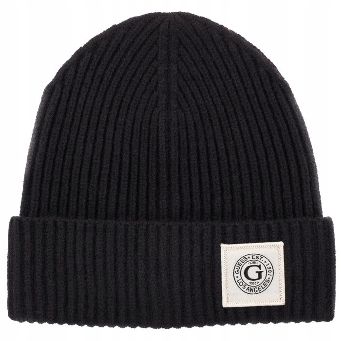 

Męska Czapka Zimowa Guess Cap Black AM8856 Czarna