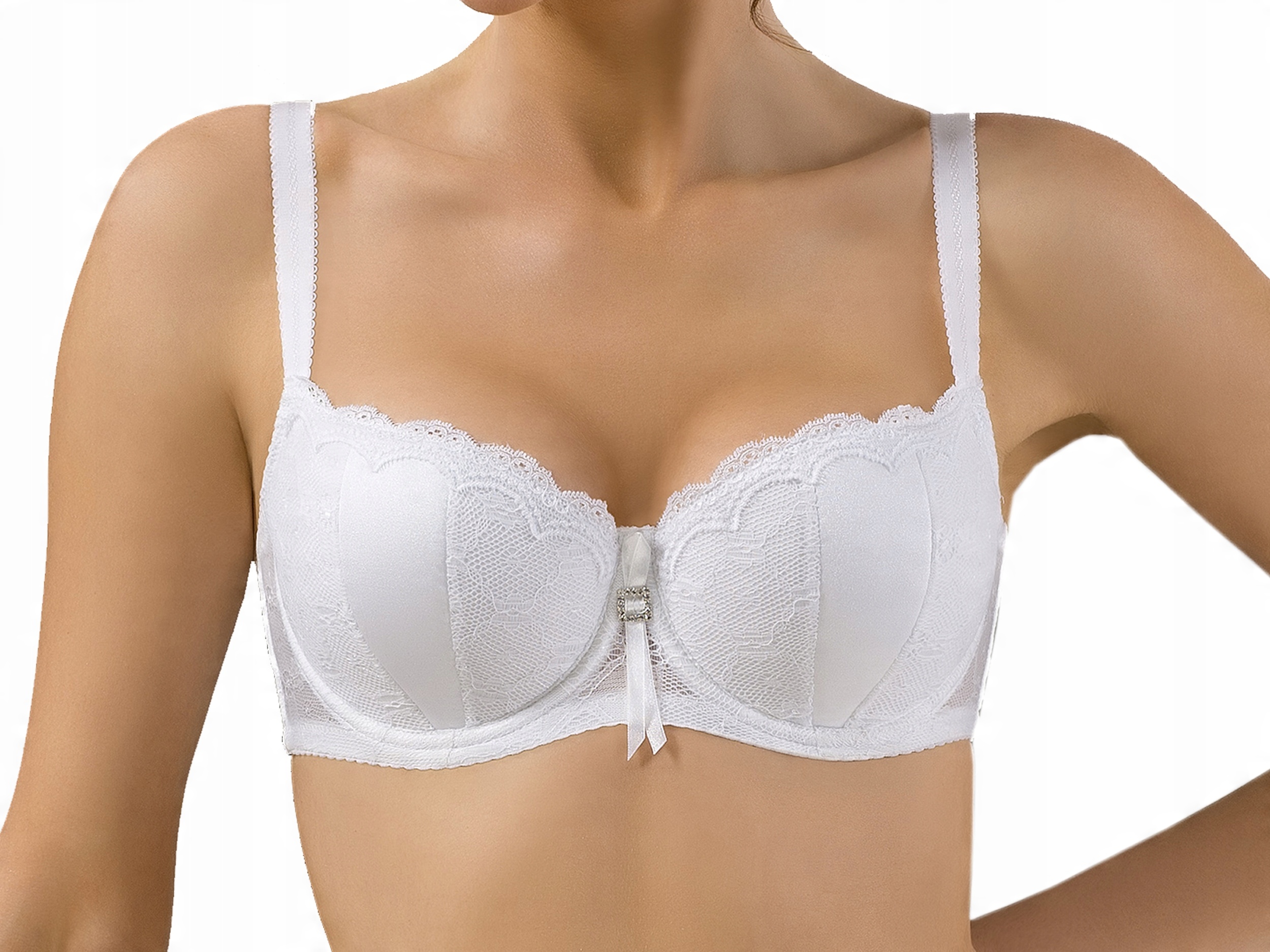 

Vena VB-118 Biustonosz Balconette, Biały, 70G