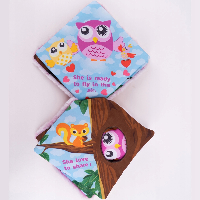 JOLLY BABY KSIĄŻECZKA MAŁA SOWA EN/8 Marka Jolly Baby