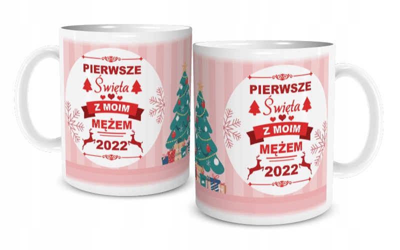 

Kubek Świąteczny Pierwsze Święta z Mężem 2022
